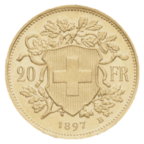 20 Francs "Vrénéli" - V°