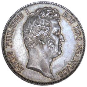 5 francs "Louis Philippe" - R°