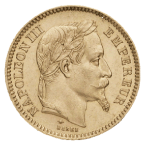 20 Francs Napoléon Tête Laurée R°